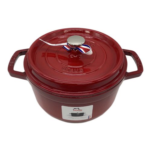 Staub (ストウブ) ピコ ココット ラウンド チェリー 22cm