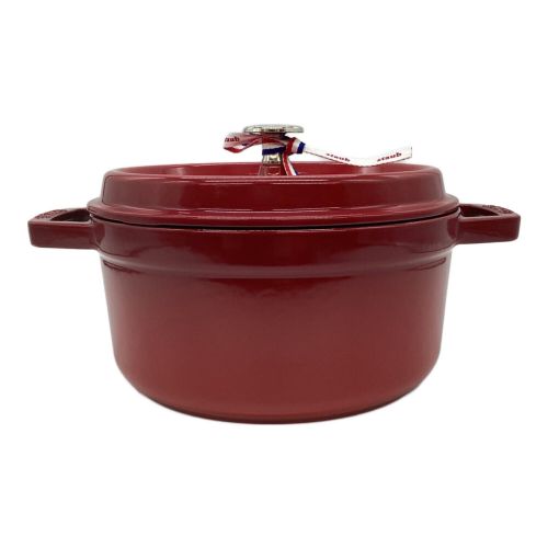 Staub (ストウブ) ピコ ココット ラウンド チェリー 22cm