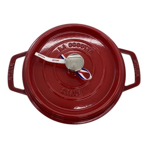 Staub (ストウブ) ピコ ココット ラウンド チェリー 22cm