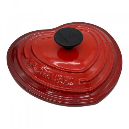 LE CREUSET (ルクルーゼ) 両手鍋 チェリーレッド ココット・ダムール
