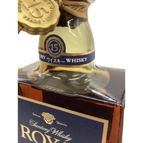 サントリー ジャパニーズウィスキー 700ml ローヤル 15年 未開封