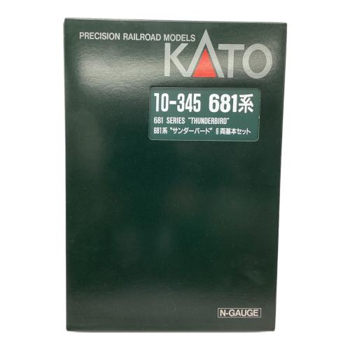 KATO (カトー) Nゲージ 10-345 681系特急形交直流電車「サンダーバード」6両基本セット