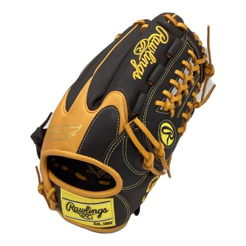 RAWLINGS (ローリングス) 軟式グローブ イエロー×ブラック ハイパーテック オールラウンド用