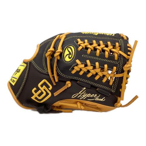 RAWLINGS (ローリングス) 軟式グローブ イエロー×ブラック ハイパーテック オールラウンド用