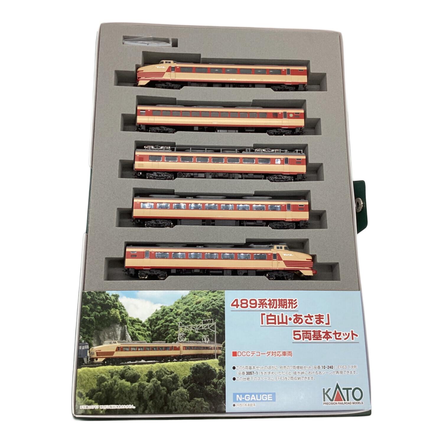 KATO 10-239 489系 初期型 白山・あさま 基本セット KATO10-239