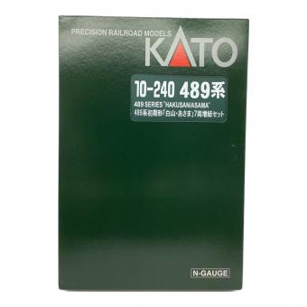 Nゲージ 10-240 国鉄(JR西日本)489系交直流特急形電車「白山・あさま」7両増結セット(ボンネット形)