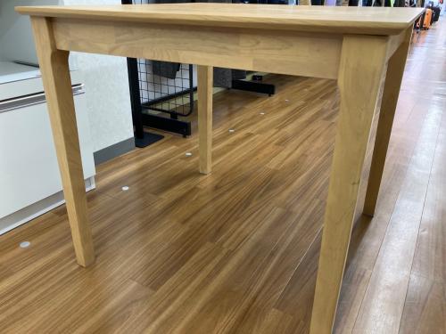 マナベインテリアハーツ ダイニング3点セット ナチュラル 429 イス② 80Table Bruno OAK 幅80㎝