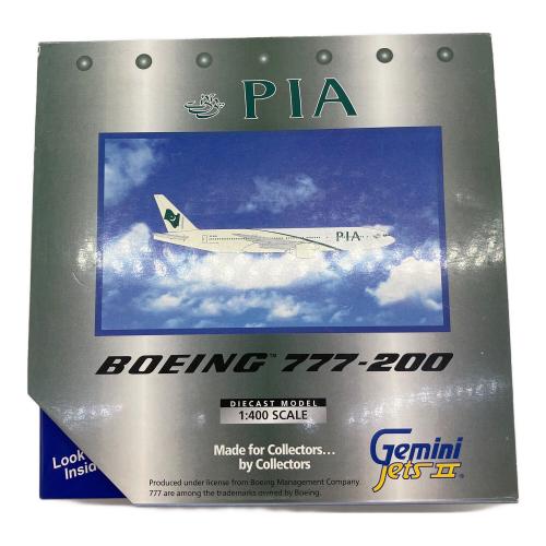 Gemini Jets (ジェミニジェッツ) BOEING 777-200 模型 PIA