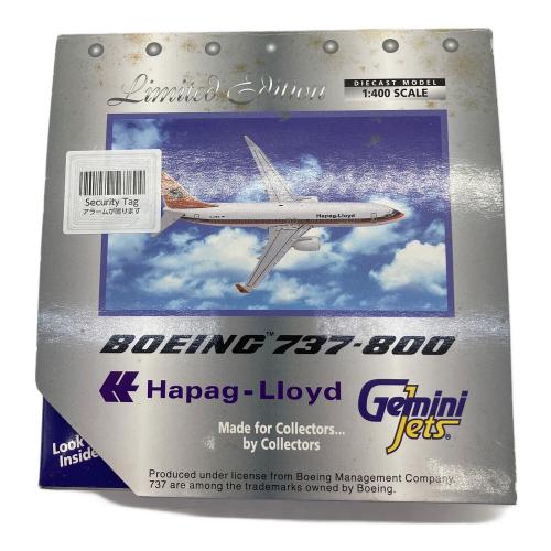 Gemini Jets (ジェミニジェッツ) BOEING 737-800 模型 HAPAG-LLOYD