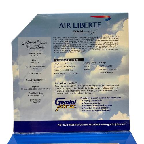 Gemini Jets (ジェミニジェッツ) AIR LIBERTE 模型 DC-10