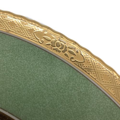 Noritake (ノリタケ) プレート グリーン ヨシノ 6Pセット