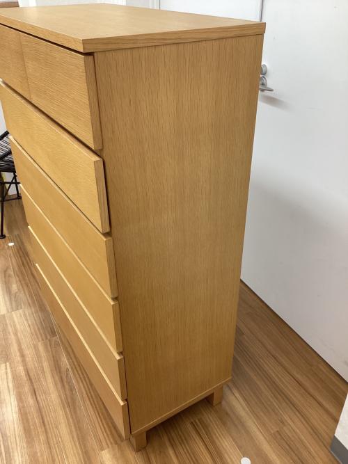 無印良品 (ムジルシリョウヒン) チェスト ナチュラル 294 6段