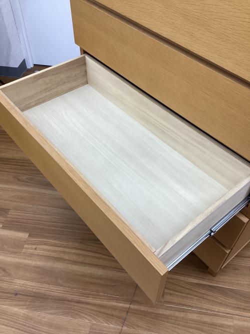 無印良品 (ムジルシリョウヒン) チェスト ナチュラル 294 6段