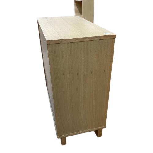 無印良品 (ムジルシリョウヒン) キャビネット ナチュラル 294 2枚スライド扉