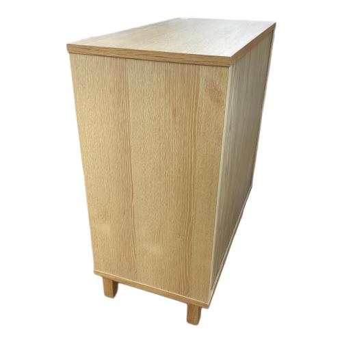 無印良品 (ムジルシリョウヒン) キャビネット ナチュラル 294 2枚スライド扉