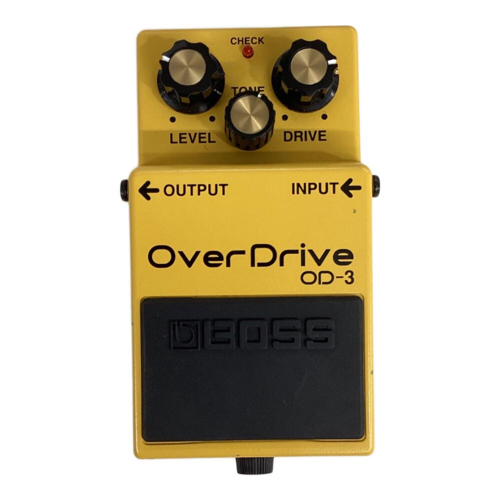 BOSS OD-3 ボス オーバードライブ 中古 動作確認済 BOSS (ボス) オーバードライブ OD-3｜トレファクONLINE