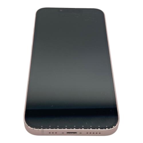 Apple (アップル) iPhone13 MLNE3J/A サインアウト確認済 351835922232123 ○ SIM FREE 修理履歴無し 128GB バッテリー:Aランク(90%) 程度:Cランク iOS