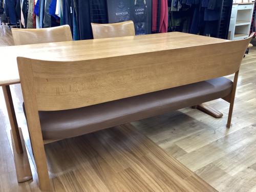 shirakawa (シラカワ) ダイニング4点セット ナチュラル×ブラウン 69 テーブル/ ST-R57