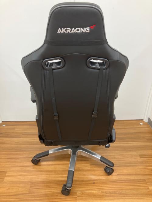 AK Racing (エーケーレーシング) ゲーミングチェア グレー×ブラック