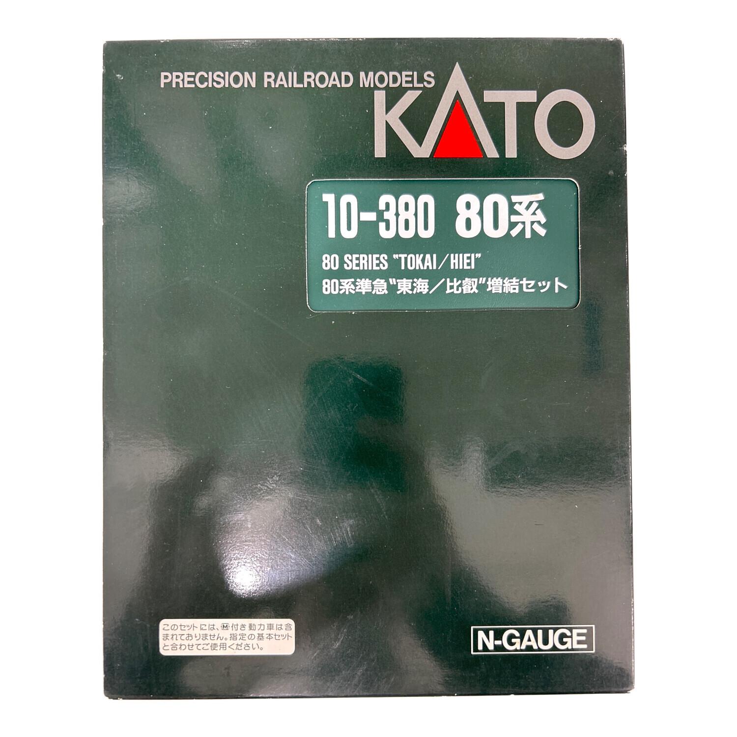 KATO (カトー) Nゲージ 10-380 80系 準急東海・比叡 増結 4両セット