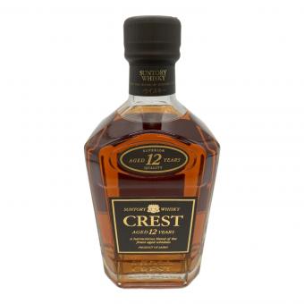 サントリー ウィスキー 700ml CREST 12年 未開封
