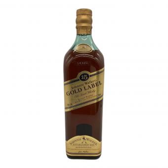 ジョニーウォーカー (Johnnie Walker) スコッチウィスキー 750ml ゴールドラベル 15年 未開封