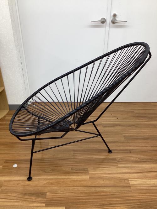 METROCS (メトロクス) アカプルコチェア ブラック 1人掛け