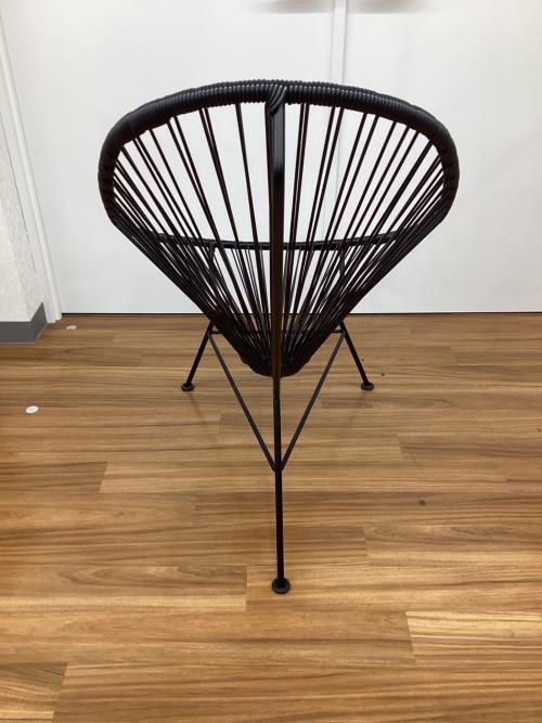 METROCS (メトロクス) アカプルコチェア ブラック 1人掛け