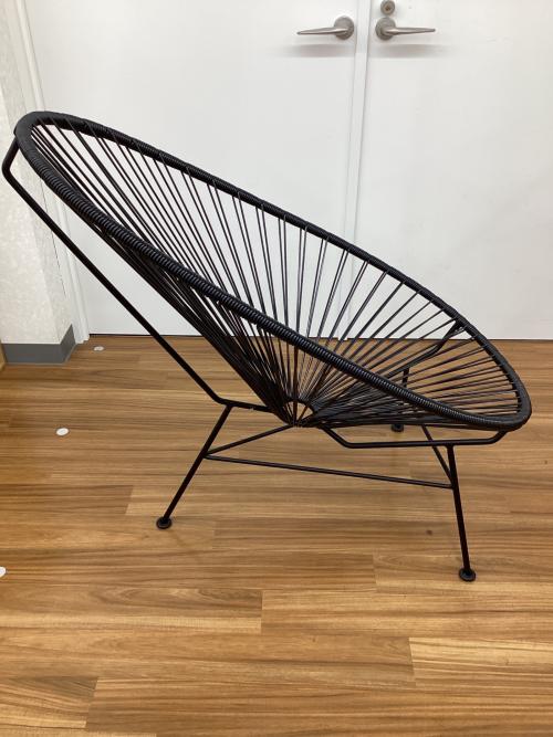 METROCS (メトロクス) アカプルコチェア ブラック 1人掛け