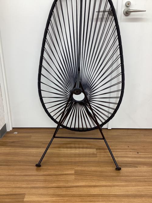 METROCS (メトロクス) アカプルコチェア ブラック 1人掛け