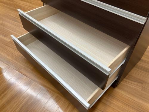 ニトリ 4段チェスト ダークブラウン 321 イーグル