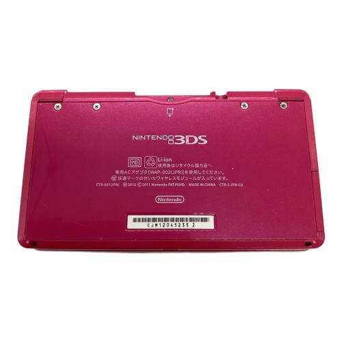 Nintendo (ニンテンドー) Nintendo 3DS CTR-001 動作未確認 -