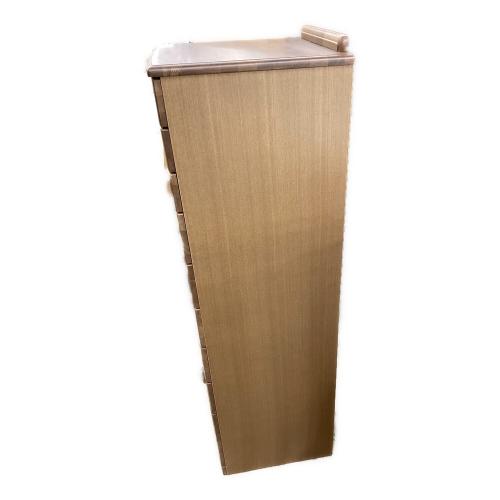 MARUYOSHI スリム１０段チェスト ブラウン