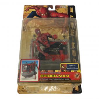 SUPER POSEABLE (スーパーポッシブル) スパイダーマン WITH WALL MOUNTABLE DISPLAY BASE