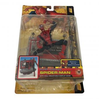 SUPER POSEABLE (スーパーポッシブル) スパイダーマン WITH WALL MOUNTABLE DISPLAY BASE