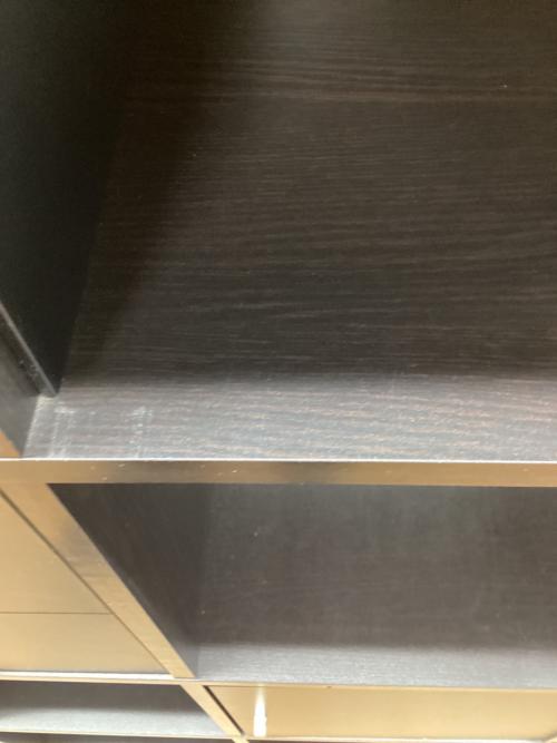 オープンシェルフ ブラック