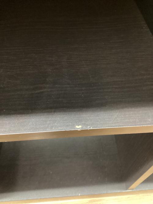 オープンシェルフ ブラック