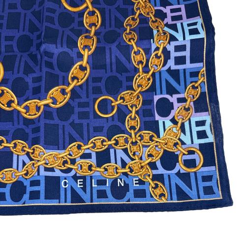 CELINE (セリーヌ) スカーフ レディース ブルー