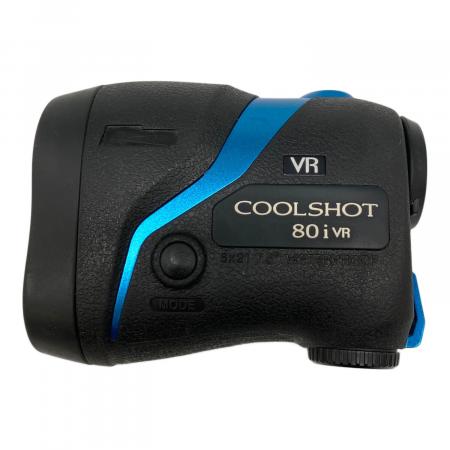 Nikon COOLSHOT 80iVR ゴルフ距離計 Nikon (ニコン) ゴルフ距離測定器 ブラック COOLSHOT 80iVR