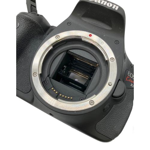 CANON (キヤノン) デジタル一眼レフカメラ ダブルレンズキッド EOS KISS X5 -