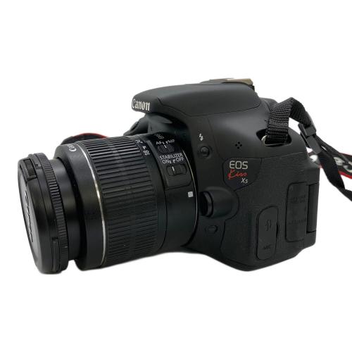 CANON (キヤノン) デジタル一眼レフカメラ ダブルレンズキッド EOS KISS X5 -