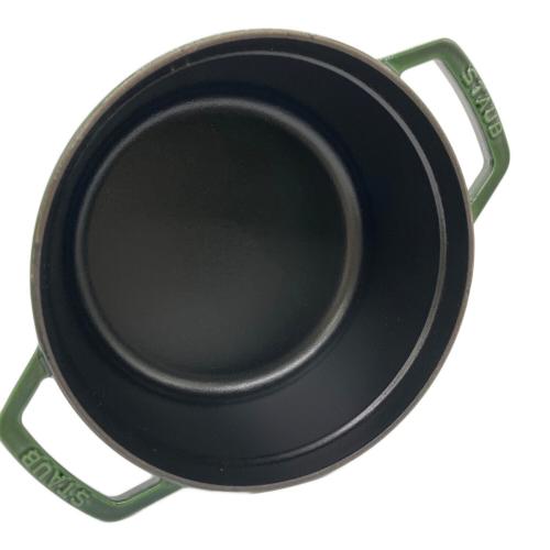 Staub (ストウブ) 鍋 グリーン ピコ・ココット・ラウンド
