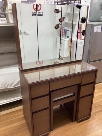 府中家具 (フチュウカグ) ドレッサー ブラウン