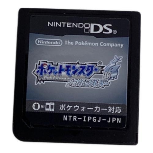 ポケットモンスター DS用ソフト ソウルシルバー CERO A (全年齢対象)
