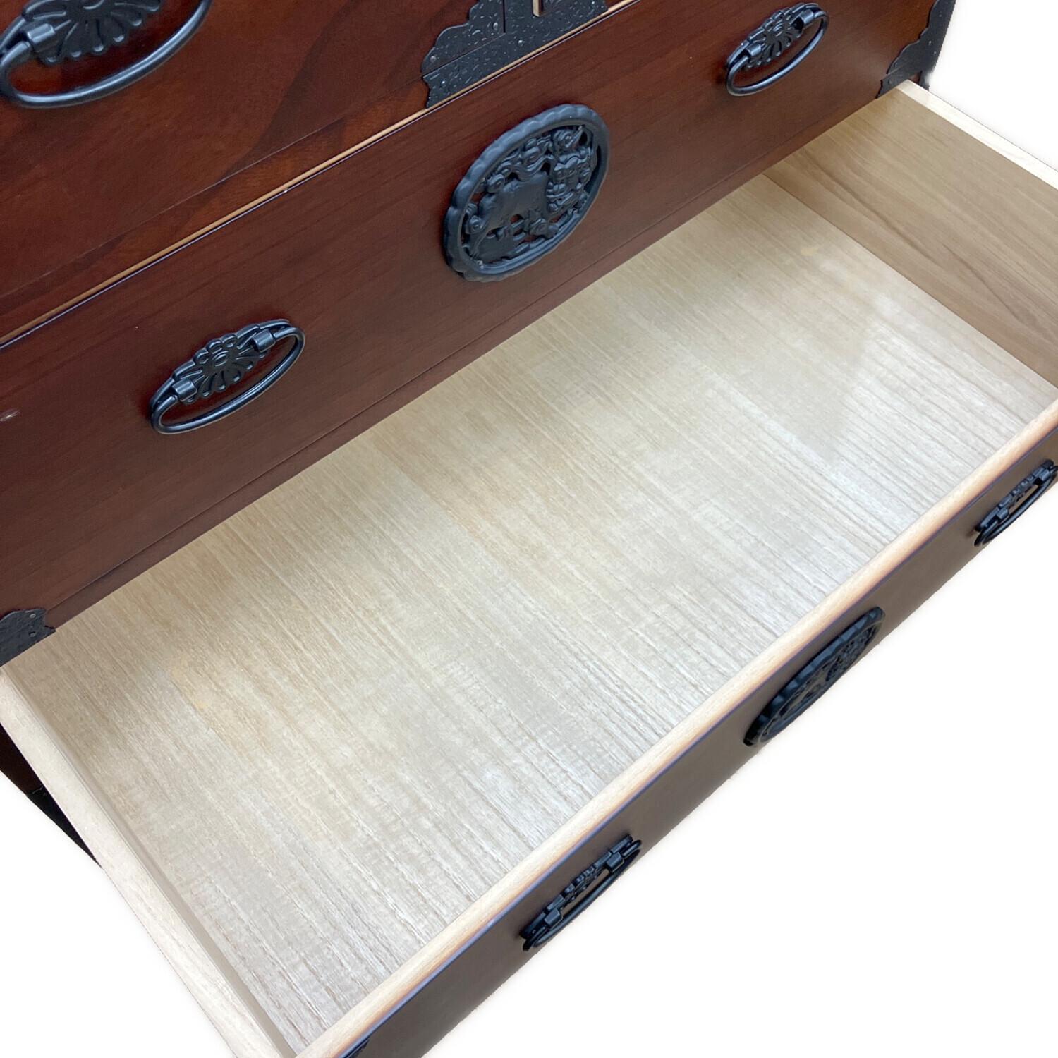 和タンス ブラック×ブラウン｜トレファクONLINE