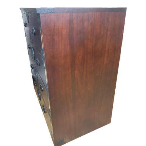 和タンス ブラック×ブラウン