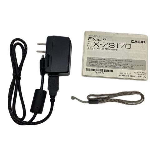 CASIO (カシオ) コンパクトデジタルカメラ レンズヤケ大有 EX-ZS170 -