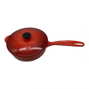 LE CREUSET (ルクルーゼ) 片手鍋 レッド