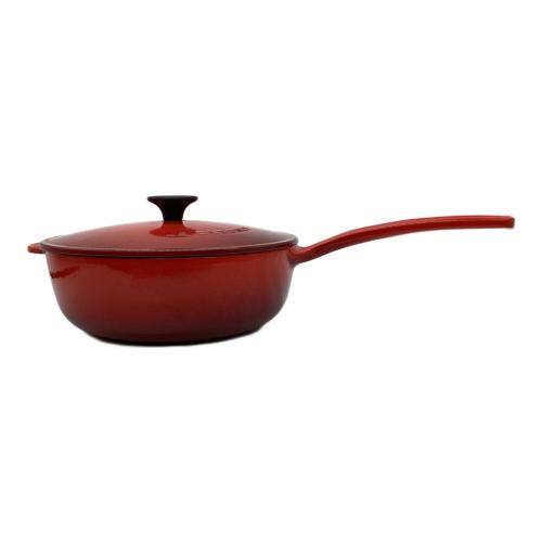 LE CREUSET (ルクルーゼ) 片手鍋 レッド