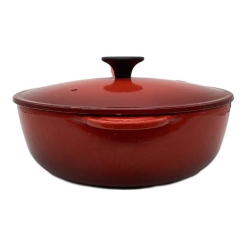 LE CREUSET (ルクルーゼ) 片手鍋 レッド